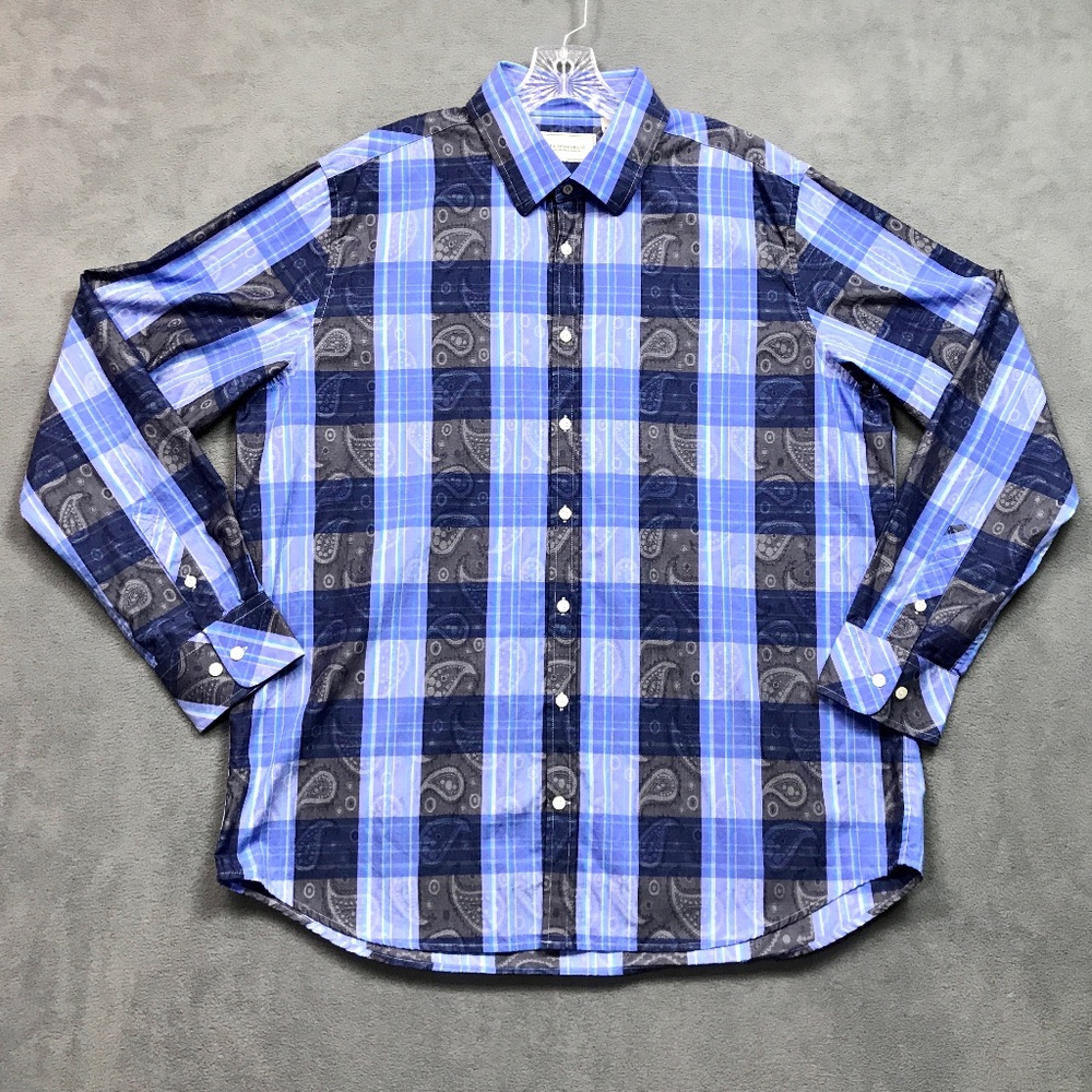 Handsome Williams & Kent Shirt Mens XXL Long Sleeve Date Night